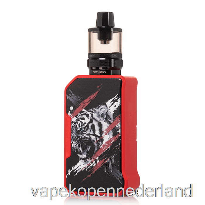 Vape Nederland Dovpo Mvp 220w Starterkit Tijgerrood